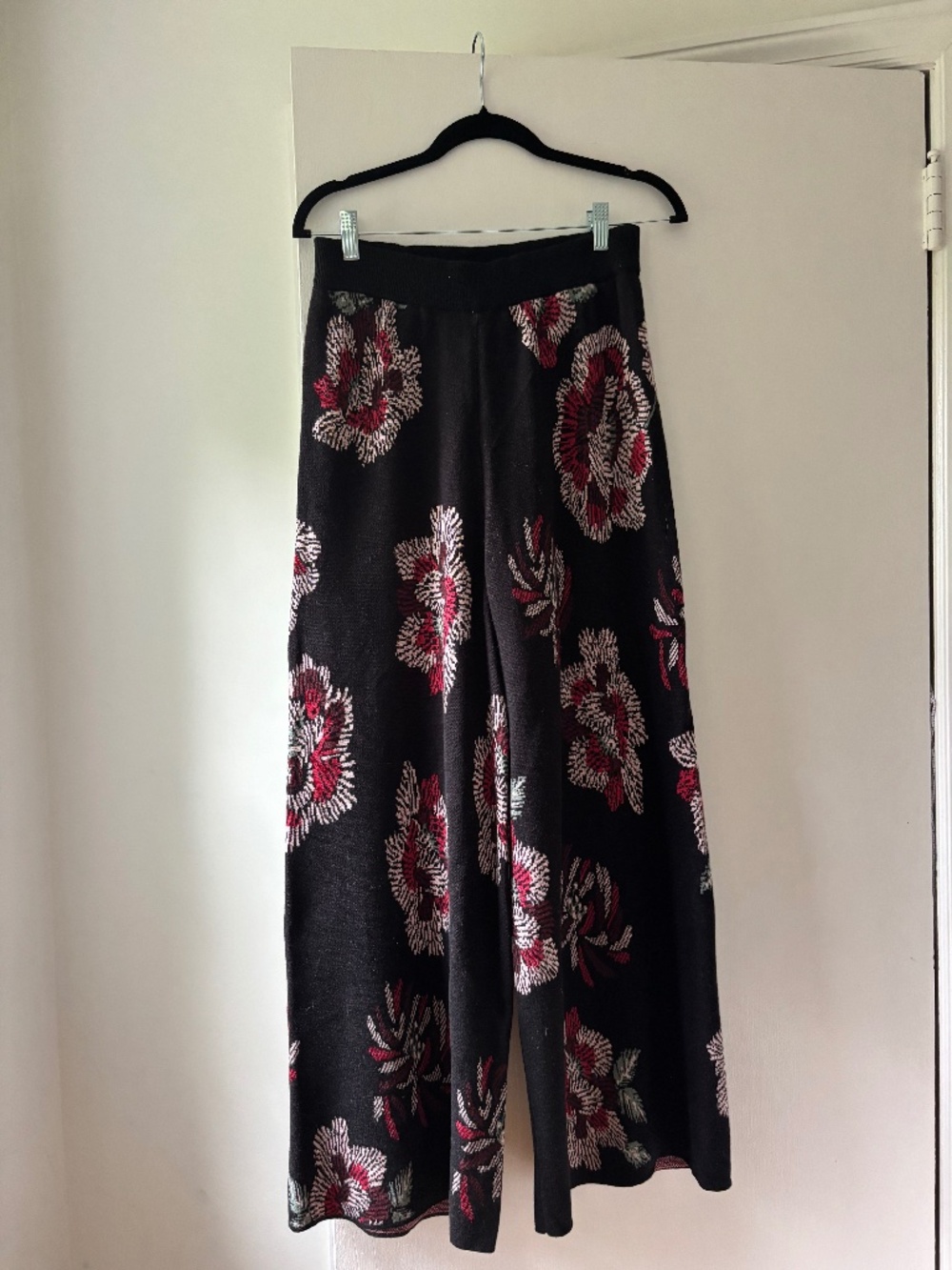 Unique flowy sweater pants from Anthro